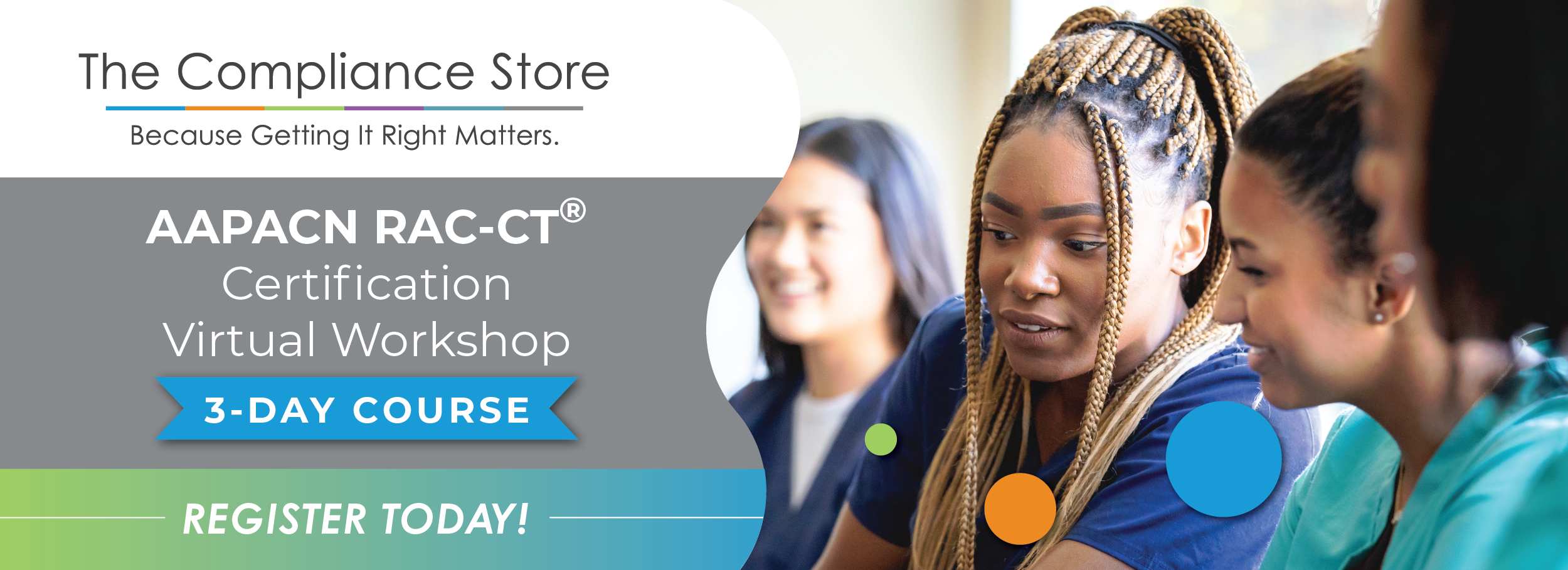 Last chance to register for RAC-CT Webinar from The Compliance Store